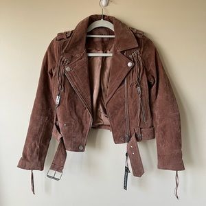 Blank NYC Leather Jacket Size XS New With Tags